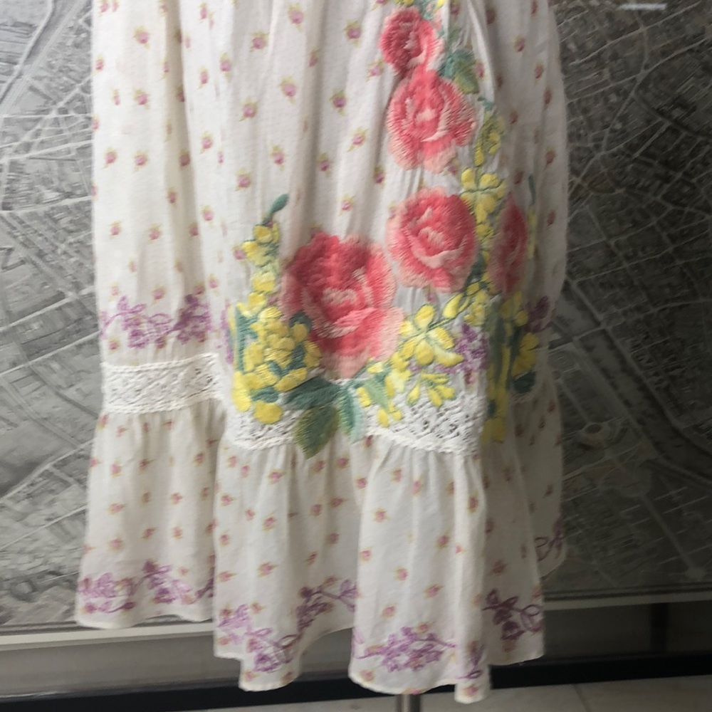 Vintage Johnny Was Los Angeles Boho embroidered dress. Perfect for festivals🤩☀️ - Picture 6 of 8